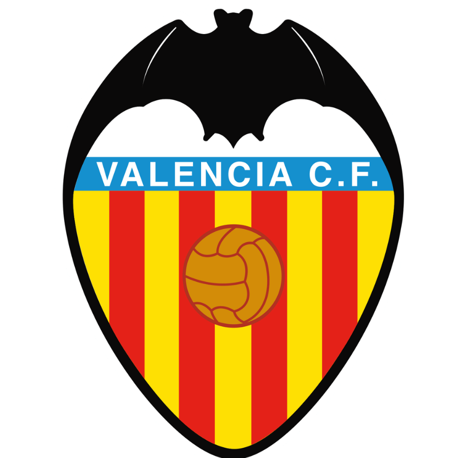 Logo Valencia FC - MAILLOTS DE FOOT LIGA