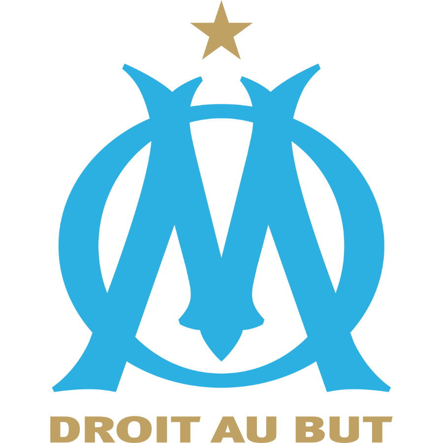 Logo OM Olympique de Marseille - maillot de football Marseille