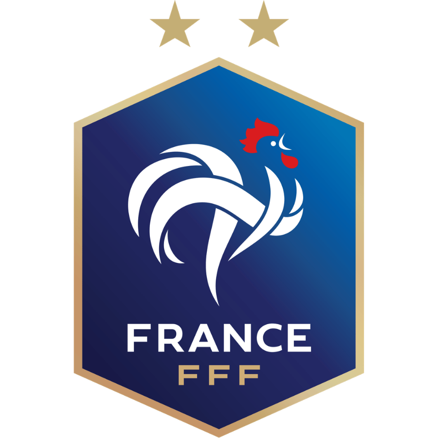 Logo de l'équipe nationale de France - maillots de football France