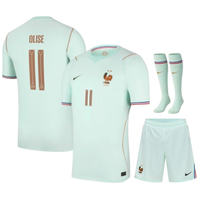 Maillot Equipe de France Kit Enfant Exterieur Coupe du Monde 2026 Olise