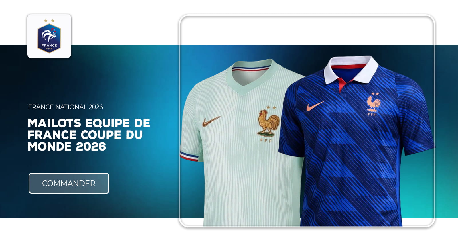 Collection officielle maillots coupe du monde 2026 des grandes sélections