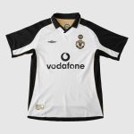 Maillot Manchester United Rétro Édition 100 ans 01/02 Maillot Manchester United Rétro Édition 100 ans 01/02