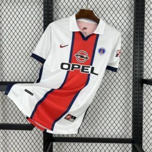 Maillot PSG Retro Extérieur 1998/1999 — devant Maillot PSG Retro Extérieur 1998/1999 — devant