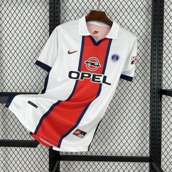 Maillot PSG Retro Extérieur 1998/1999 — devant