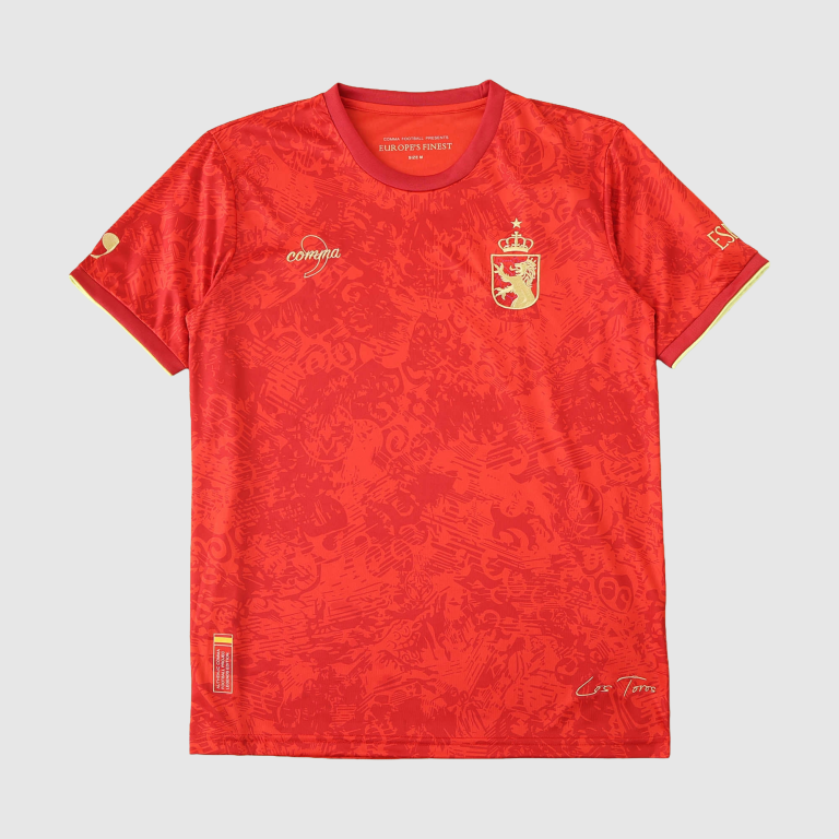 Maillot Espagne Écusson Royal Rouge Édition Spéciale — Homme