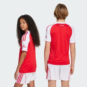 Kit Maillot Arsenal Domicile 25/26 Enfant