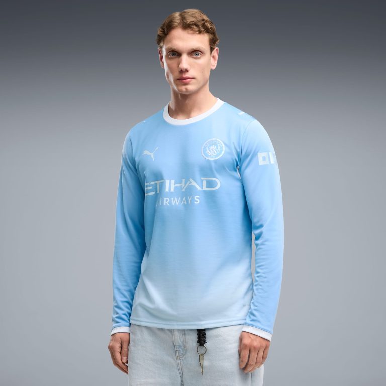 Maillot Manchester City Domicile 2026/27 — Homme Manches longues