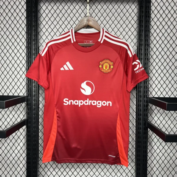 Maillot Manchester United Domicile 2024/2025 — devant Maillot Manchester United Domicile 2024/2025 — devant
