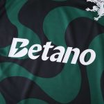 Maillot Sporting CP Noir Extérieur 25/26 Homme