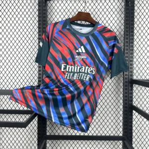 Maillot Arsenal Avant-Match Rayé 2026/2027 — devant