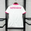 Maillot Sporting CP Pink October Blanc 2026/2027 — dos Maillot Sporting CP Pink October Blanc 2026/2027 — dos