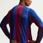 Maillot FC Barcelone Domicile 2026/27 — Homme Manches longues
