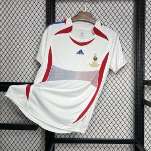 Maillot France Retro Extérieur 2006/2007 — devant Maillot France Retro Extérieur 2006/2007 — devant