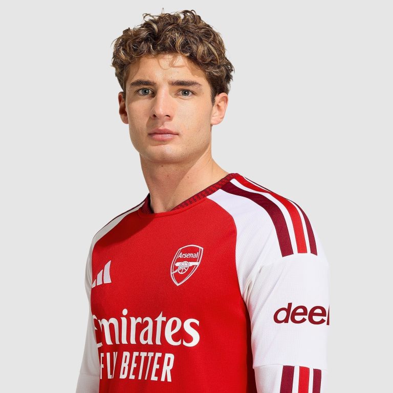 Maillot Arsenal Domicile 2026/27 — Manches Longues