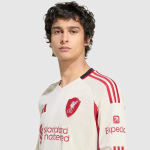 Maillot Liverpool Extérieur 25/26 Homme Manches longues
