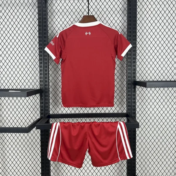 Kit Enfant Liverpool 2025/2026 — dos