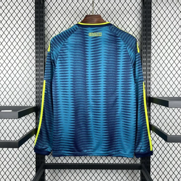 Maillot Colombie Extérieur 2026/2027 Manches Longues — dos Maillot Colombie Extérieur 2026/2027 Manches Longues — dos