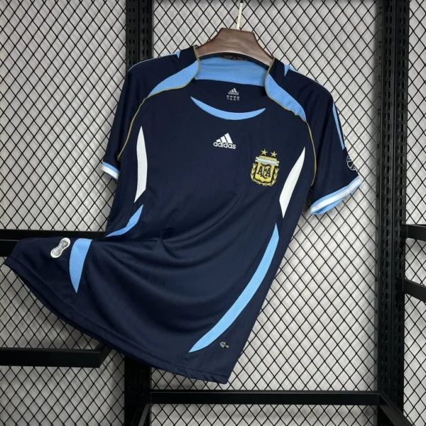 Maillot Argentine Retro Extérieur 2006/2007 — devant Maillot Argentine Retro Extérieur 2006/2007 — devant