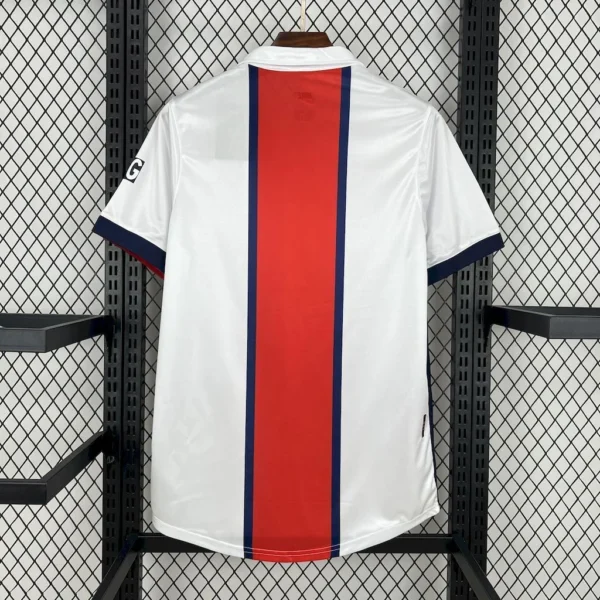Maillot PSG Retro Extérieur 1998/1999 — dos