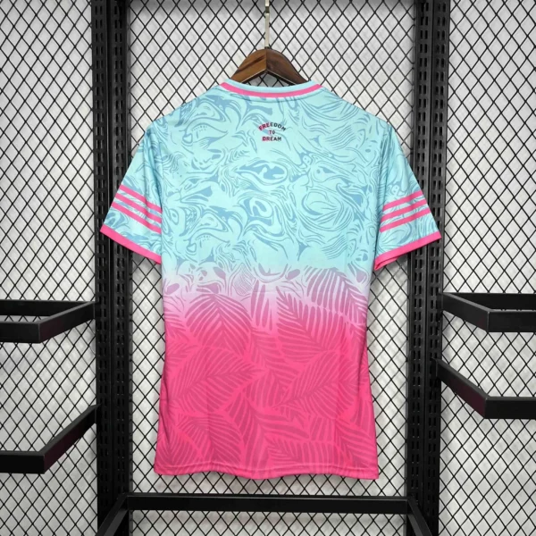 Maillot Inter Miami Concept Turquoise 2024/2025 — dos