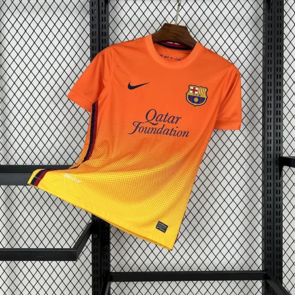 Maillot FC Barcelone Retro Extérieur 2012/2013 — devant