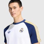 T-shirt Real Madrid Raglan Blanc 25/26 Homme