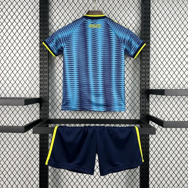 Kit Enfant Colombie Bleu Ciel 2026/2027 — dos