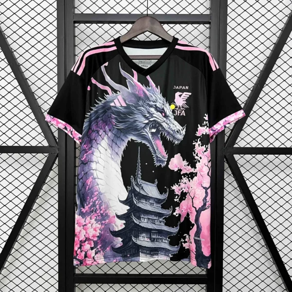 Maillot Japon Concept Dragon Rose 2024/2025 — devant Maillot Japon Concept Dragon Rose 2024/2025 — devant