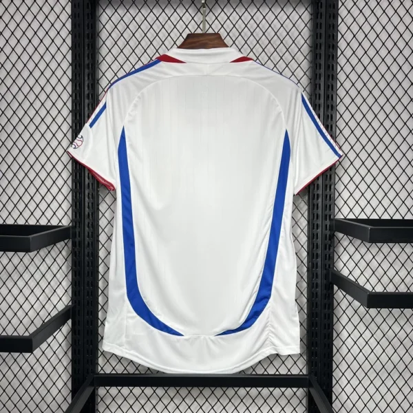 Maillot France Retro Extérieur 2006/2007 — dos