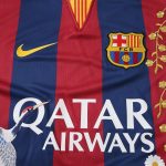 Maillot Barcelona Brodé Rétro Domicile 2014/15