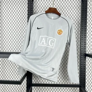 Maillot Manchester United Retro Gardien 2007/2008 Manches Longues — devant