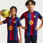 Kit Maillot FC Barcelone Domicile 2026/27 — Enfant