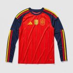 Maillot Espagne Domicile 2026/27 — Homme Manches longues
