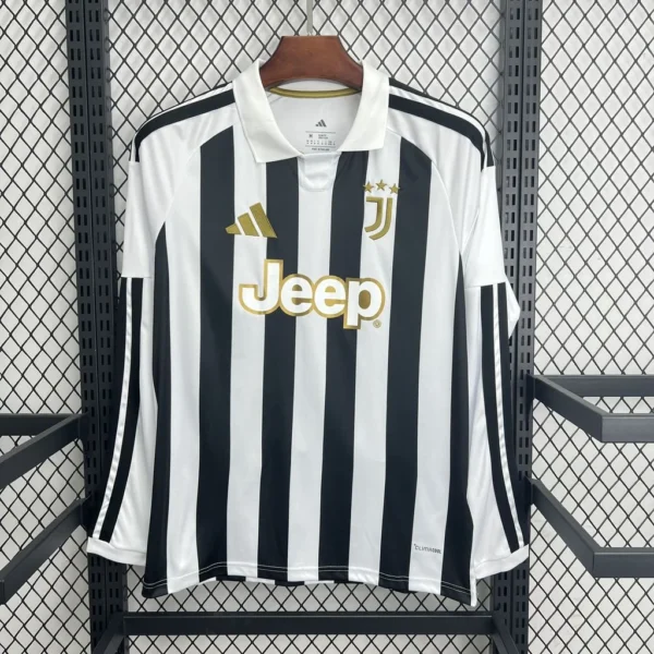 Maillot Juventus Domicile 2026/2027 Manches Longues — devant Maillot Juventus Domicile 2026/2027 Manches Longues — devant