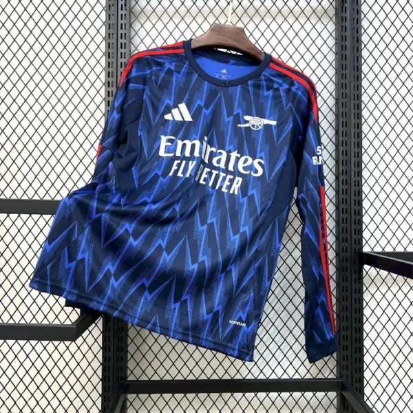 Maillot Arsenal Extérieur 2025/2026 Manches Longues — devant