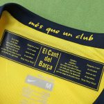 Maillot FC Barcelone Rétro Extérieur 2008/09 — Manches longues