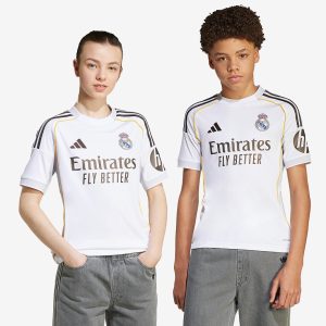 Kit Maillot Real Madrid Domicile 2025/26 — Enfant