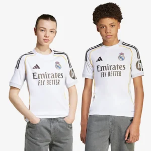 Real Madrid Home Kids Kit 25/26 – football jersey