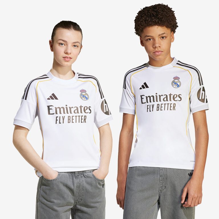Kit Maillot Real Madrid Domicile 2025/26 — Enfant