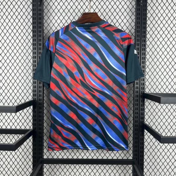 Maillot Arsenal Avant-Match Rayé 2026/2027 — dos Maillot Arsenal Avant-Match Rayé 2026/2027 — dos