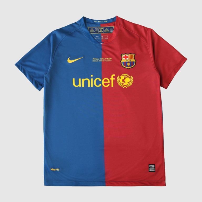Maillot FC Barcelone Rétro Domicile 2008