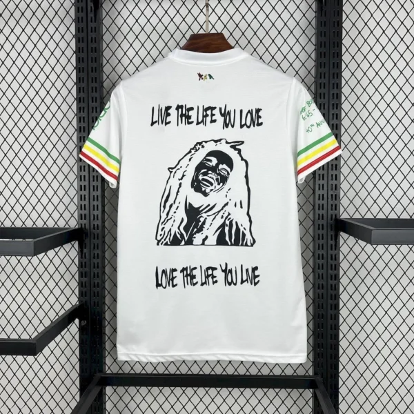 Maillot Ajax Amsterdam Concept Blanc Graffiti 2025/2026 — dos