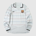 Maillot FC Barcelone Rétro Extérieur 2003/04 — Manches longues