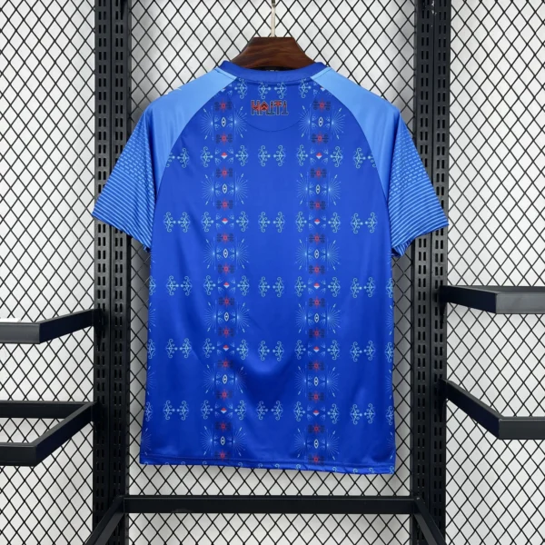 Maillot Haïti Domicile Bleu Ciel 2026/2027 — dos Maillot Haïti Domicile Bleu Ciel 2026/2027 — dos
