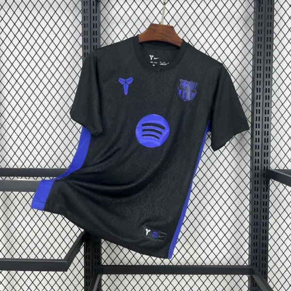 Maillot FC Barcelone Concept Noir et Bleu 2025/2026 — devant