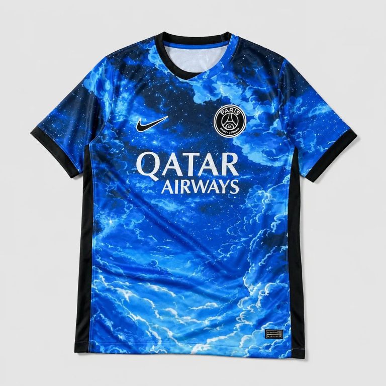Maillot PSG Bleu Ciel Édition Spéciale 2025/26 — Homme