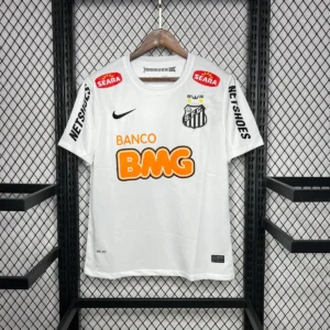 Maillot Santos Retro Blanc 2012/2013 — devant