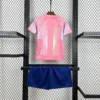 Kit Enfant FC Barcelone Rose et Blanc 2025/2026 — dos