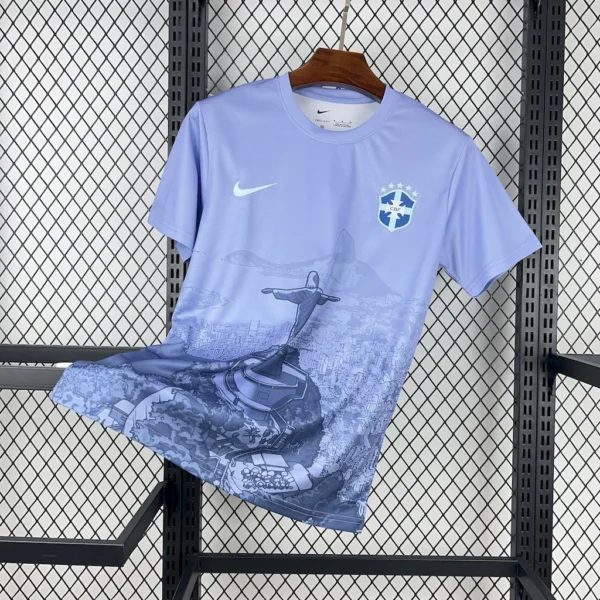 Maillot Brésil Concept Violet 2025/2026 — devant