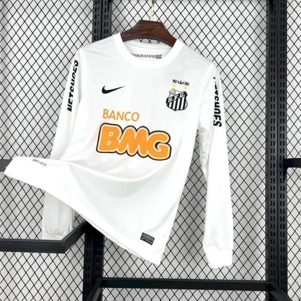 Maillot Santos Retro 2012/2013 Manches Longues — devant